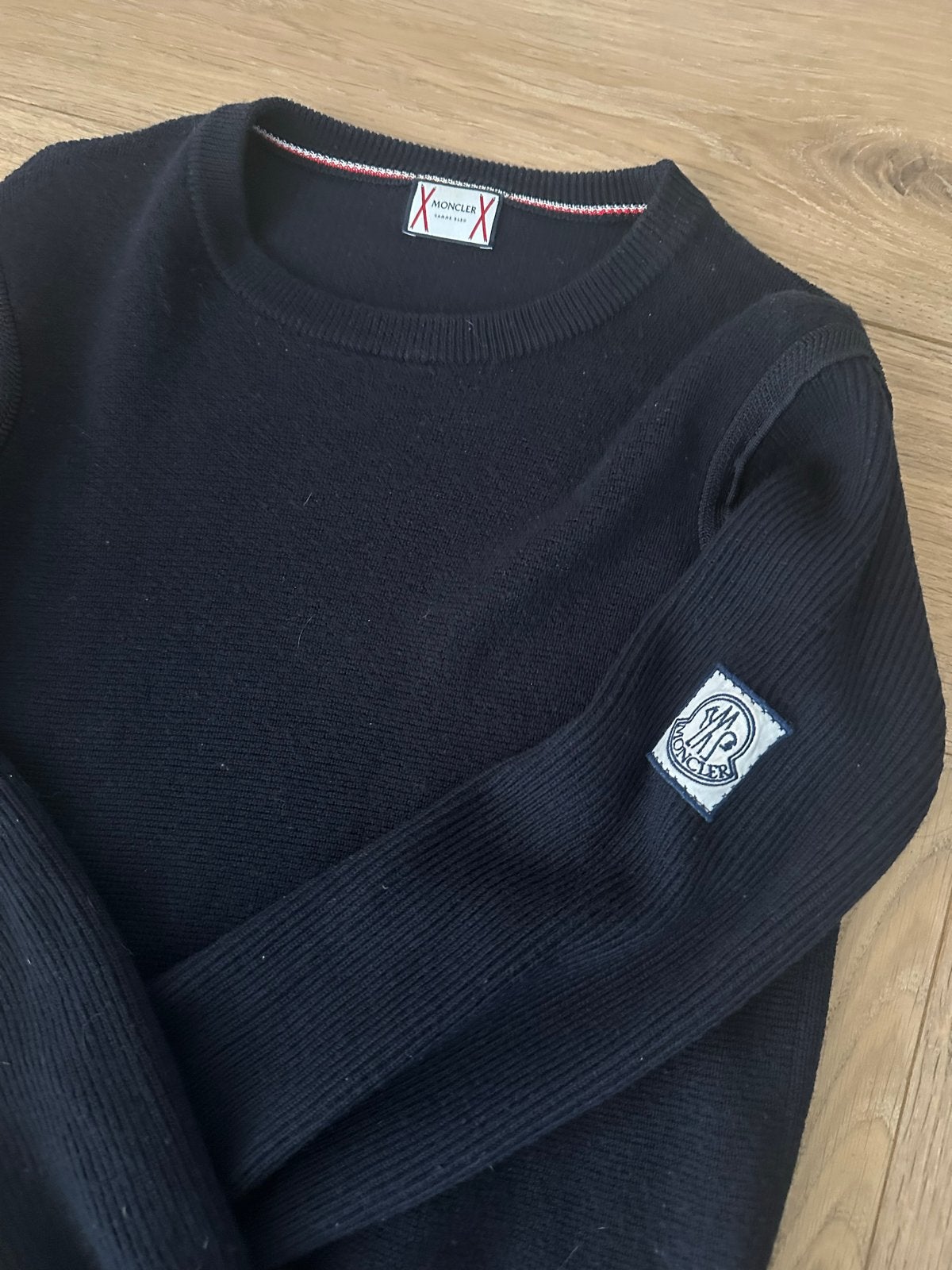 Moncler Gamme Bleu -lijn Trui Maat S, Ophalen of Verzenden, Zo goed als nieuw, Maat 46 (S) of kleiner, Blauw