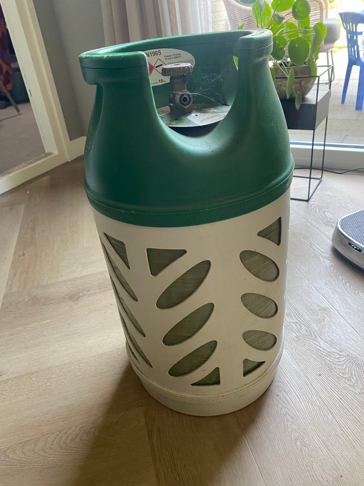 Benegas Light 10 kg gasfles 3,5 kg gas er nog in, Ophalen, Zo goed als nieuw