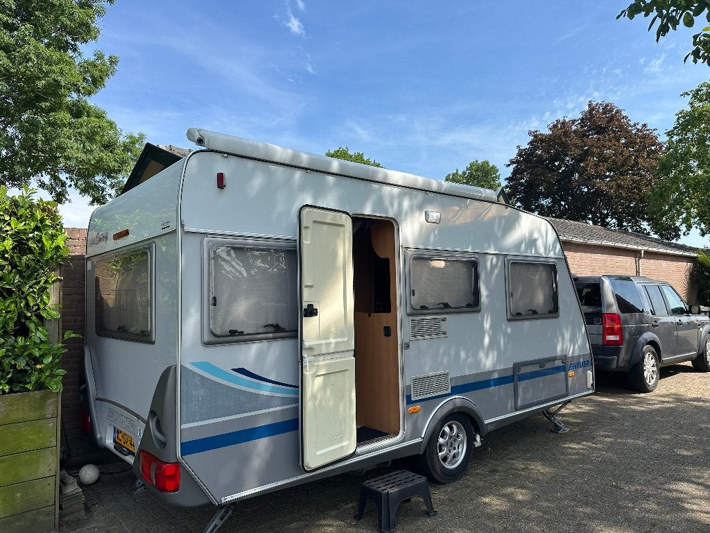 Caravan Hymer Eriba Swing 462B 2002, Vast bed, Rondzit, Particulier, 4 tot 5 meter