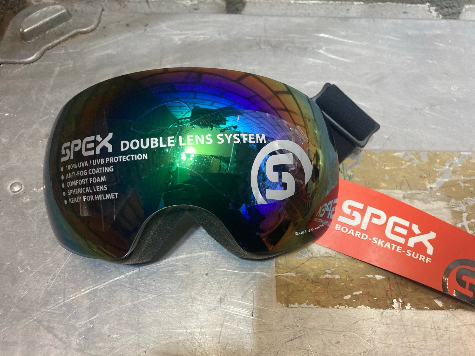 Gloednieuwe Spex skibril voor waterskiën of normaal skiën, Overige merken, Overige typen, Nieuw, Ophalen of Verzenden