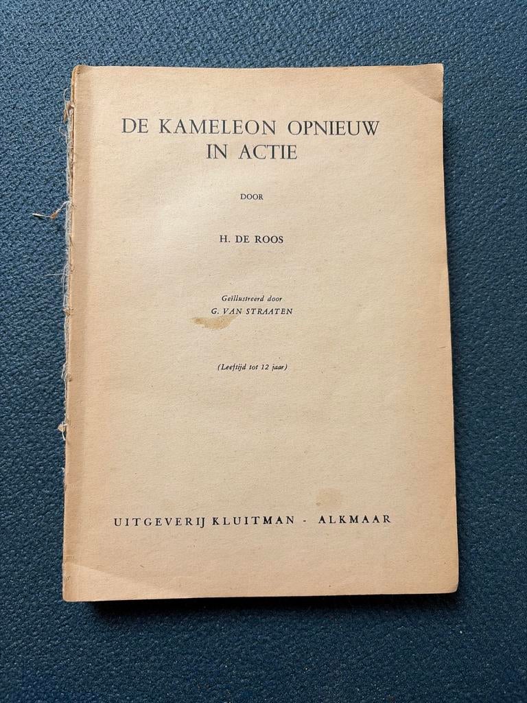 De Kameleon Opnieuw in Actie - Zonder kaft, Boeken, Ophalen of Verzenden, Gelezen, Fictie algemeen