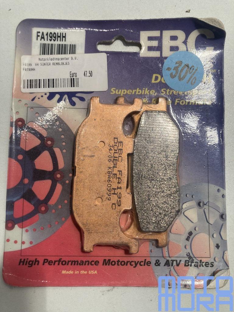EBC FA199HH remblokken set Yamaha 1300 voorremblokken NOS FA, Motoren, Onderdelen | Yamaha, -, -, Nieuw, Ophalen of Verzenden