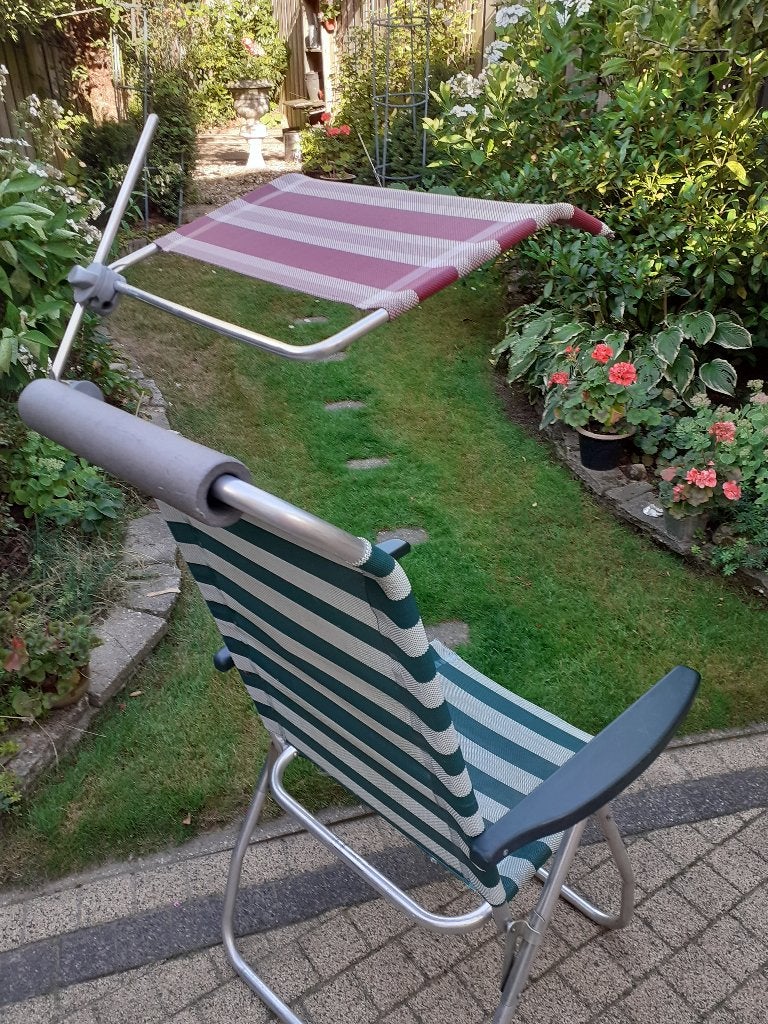 crespa hoofd schaduw steun voor op tuinstoel, Ophalen, Nieuw