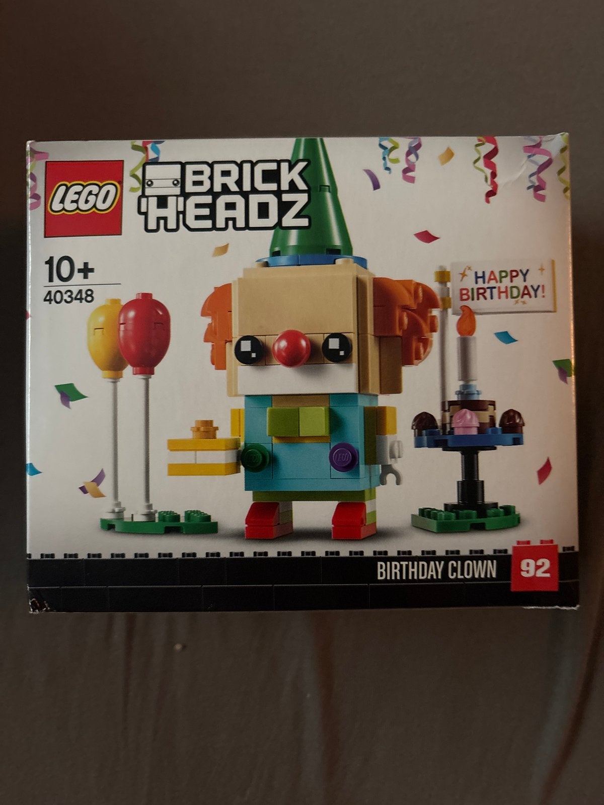 LEGO BrickHeadz 40348 Birthday Clown Nieuw in doos, Ophalen of Verzenden, Nieuw, Overige merken