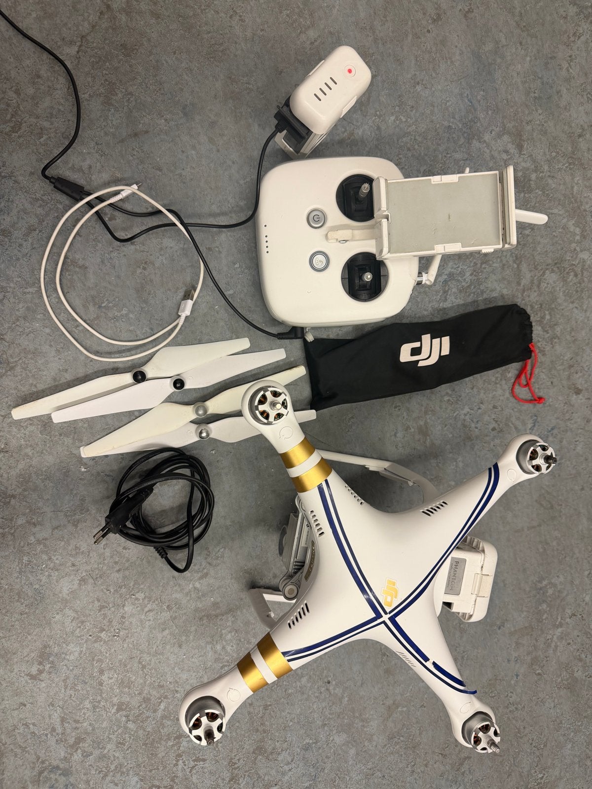DJI Phantom 3 Professional Drone met 4K, Gebruikt, Cameradrone, DJI, Topkwaliteit