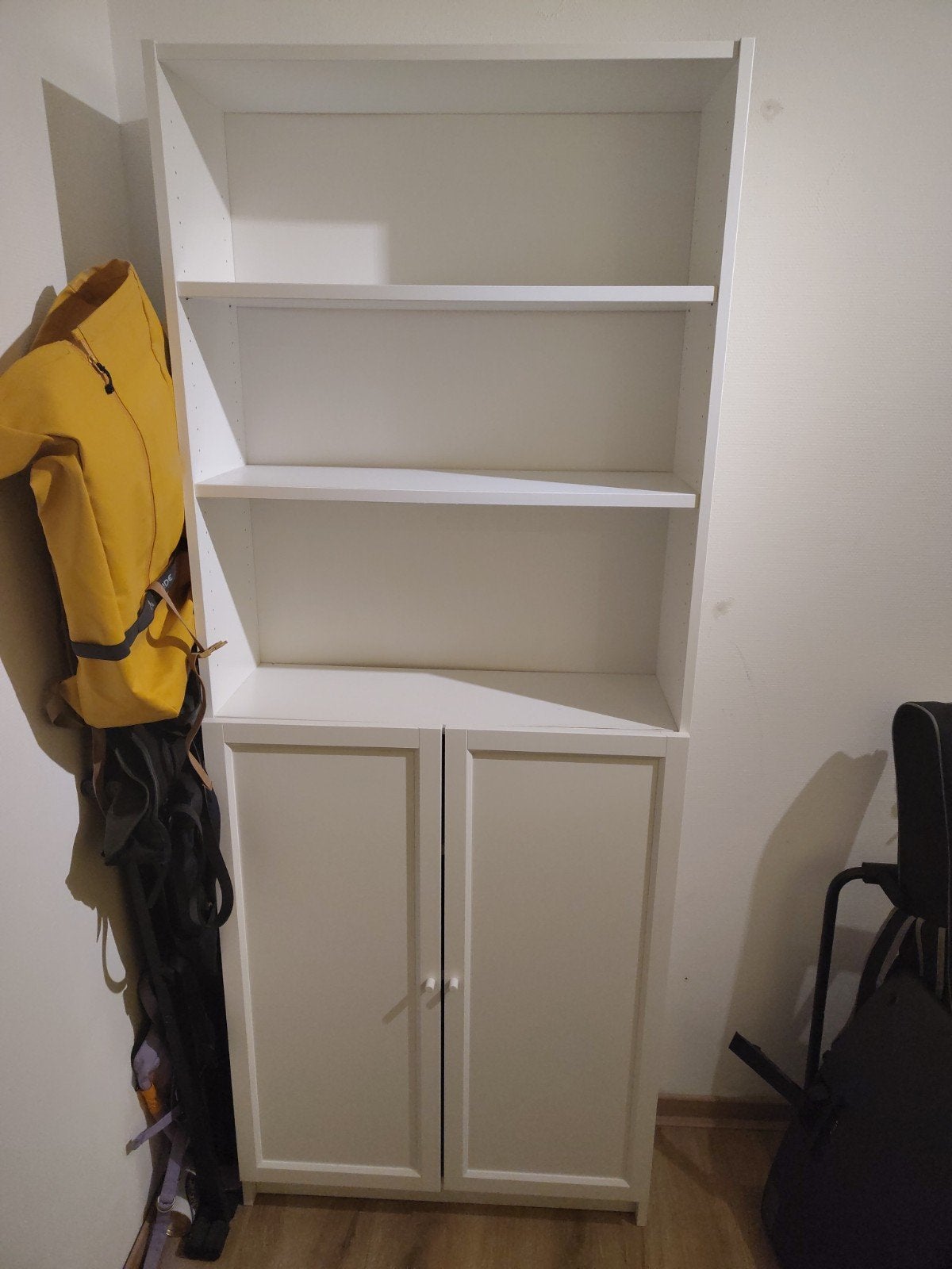 IKEA Billy Boekenkast met deuren, Huis en Inrichting, Ophalen, 50 tot 100 cm, 150 tot 200 cm, 25 tot 50 cm
