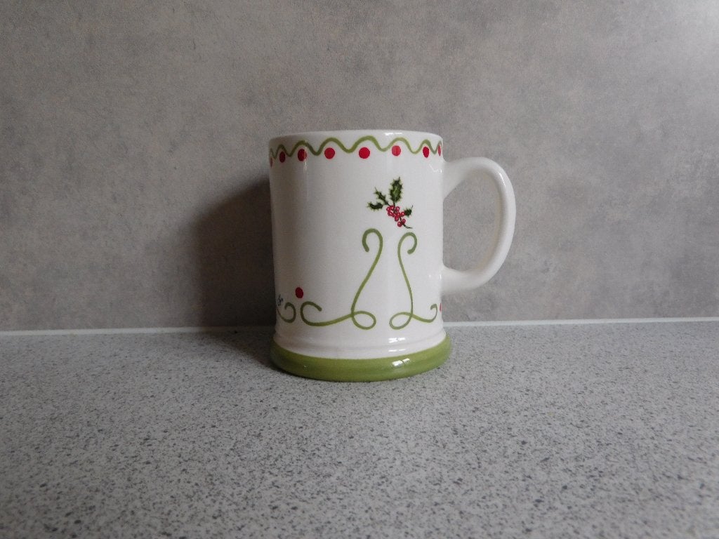Mok 9,5x7,5 cm. Kerst Hulst JET by ter Steege, Zo goed als nieuw, Overige stijlen, Mok, Ophalen of Verzenden