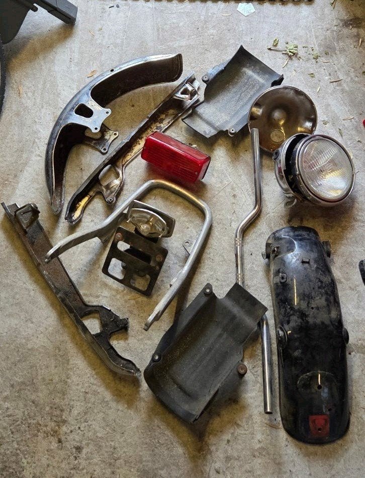 Diverse Yamaha XS650 onderdelen - Gebruikt, Ophalen, Gebruikt