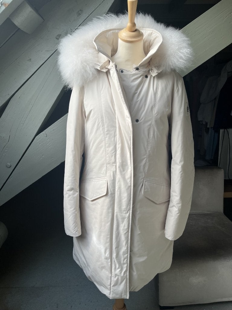 woolrich parka xl dames nieuw wit creme, Wit, Maat 46/48 (XL) of groter, Nieuw, Ophalen of Verzenden