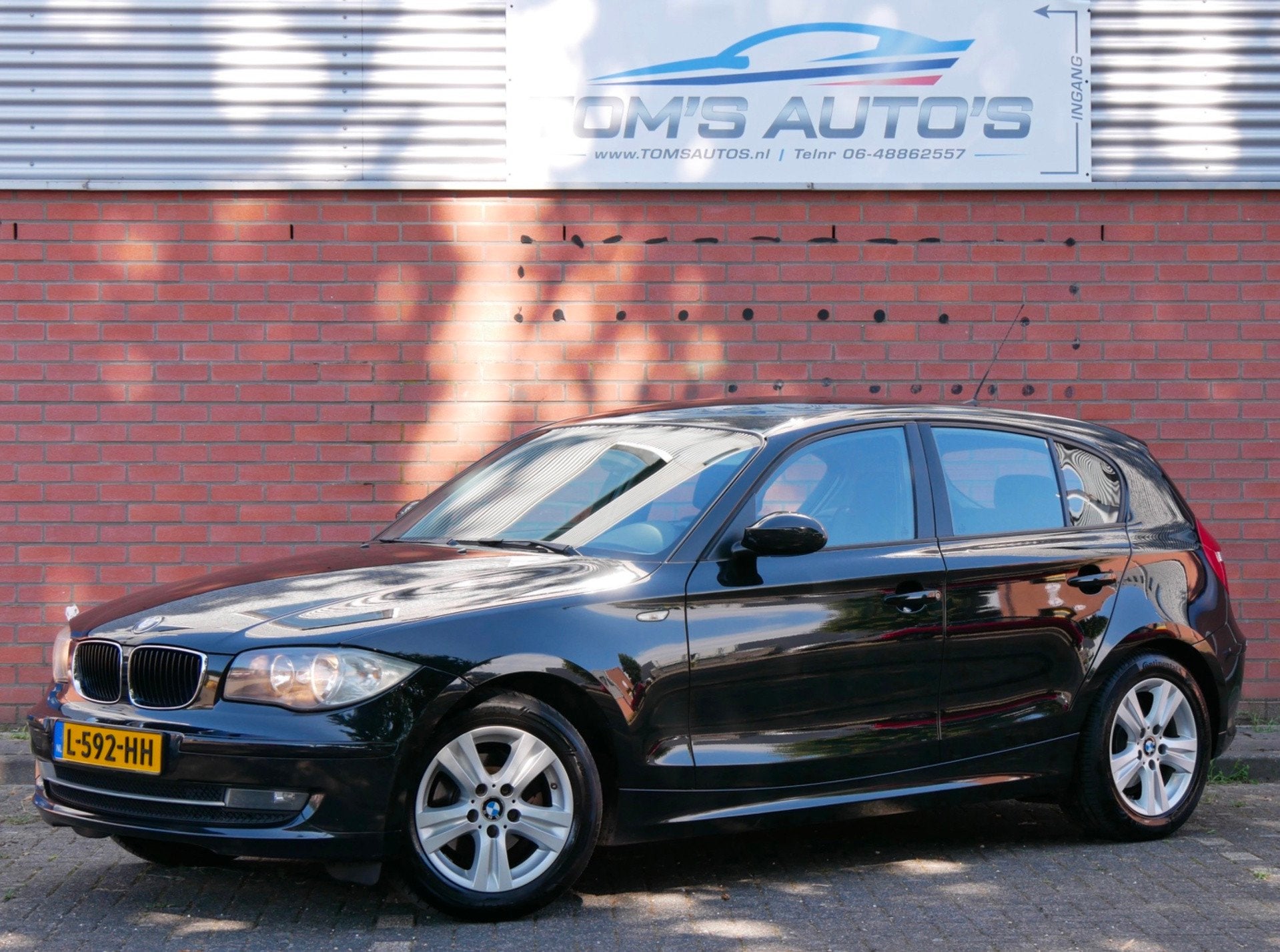 BMW 1-serie 116i. nieuwe ketting. airco. zeer mooi, Auto's, BMW, 1596 cc, Gebruikt, 4 cilinders, 635 kg