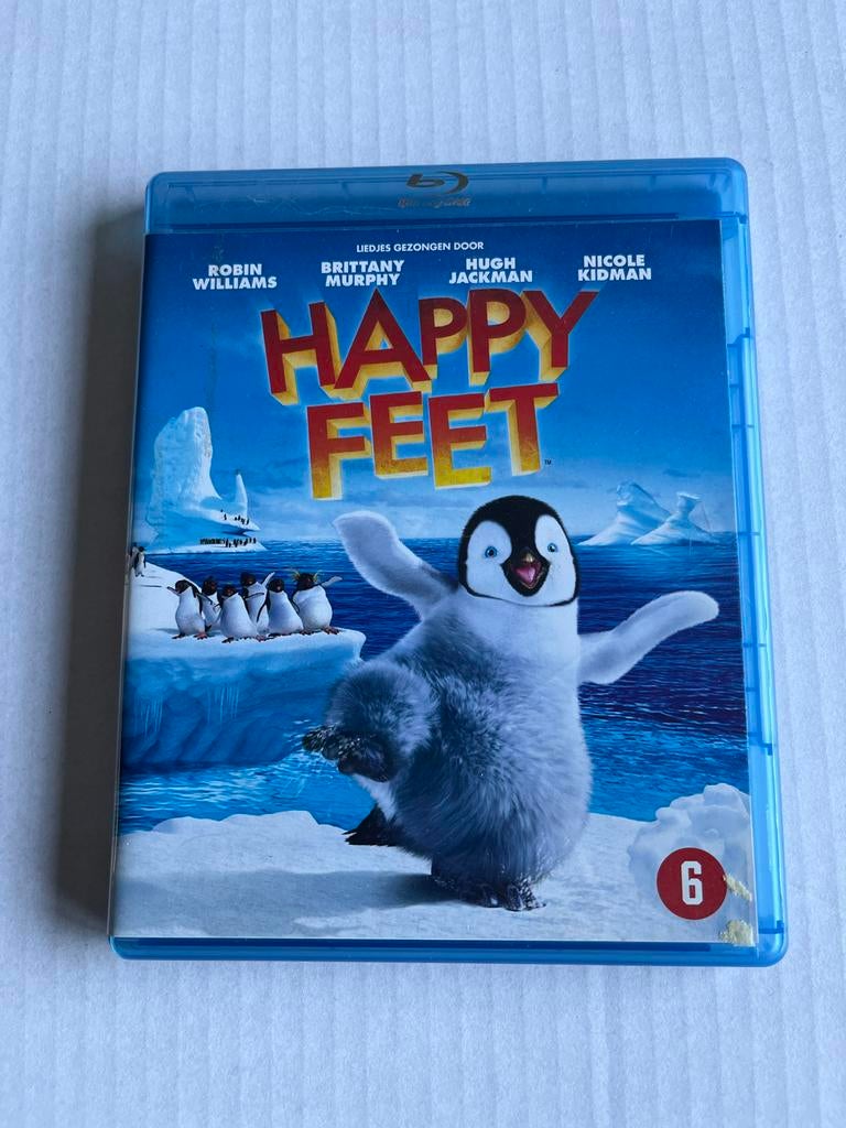 Happy Feet Blu-ray, Cd's en Dvd's, Dvd's | Tekenfilms en Animatie, Alle leeftijden, Ophalen of Verzenden, Zo goed als nieuw, Amerikaans