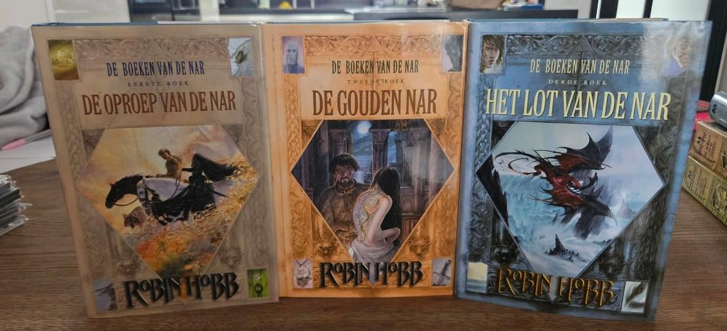 Robin Hobb - De Boeken van de Nar Trilogy zgan, Boeken, Ophalen, Zo goed als nieuw