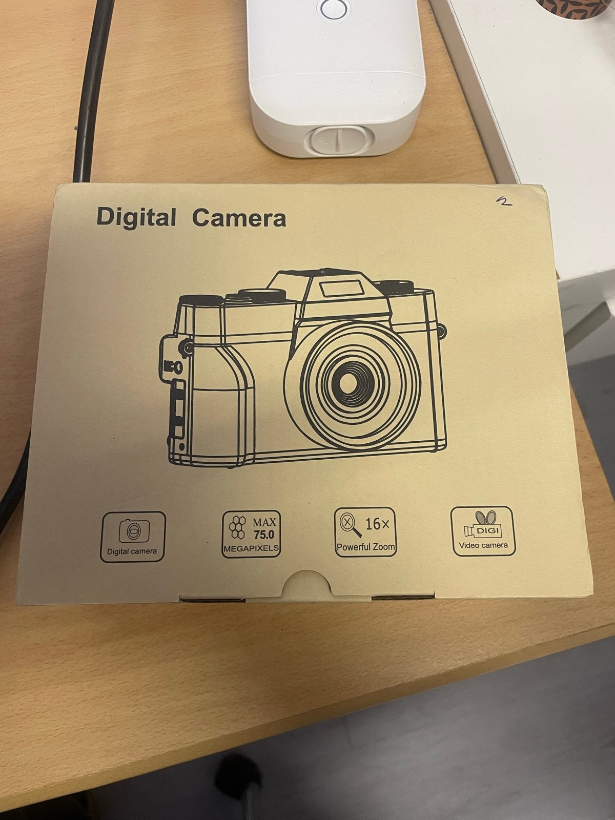 Digitale Camera - 75MP, 16x Zoom, Video, Compact, Nieuw, Ophalen of Verzenden, Overige Merken
