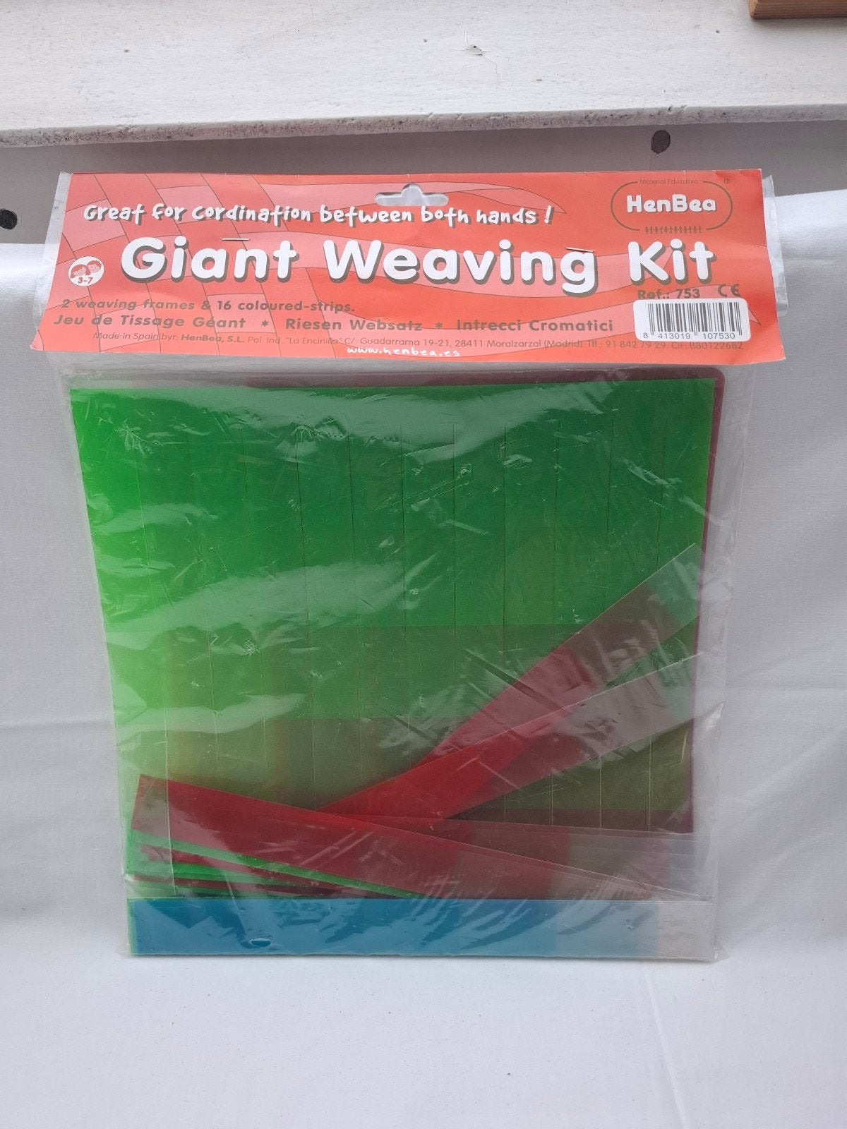 Giant Weaving Kit - Knutselset voor Coördinatie, Ophalen of Verzenden