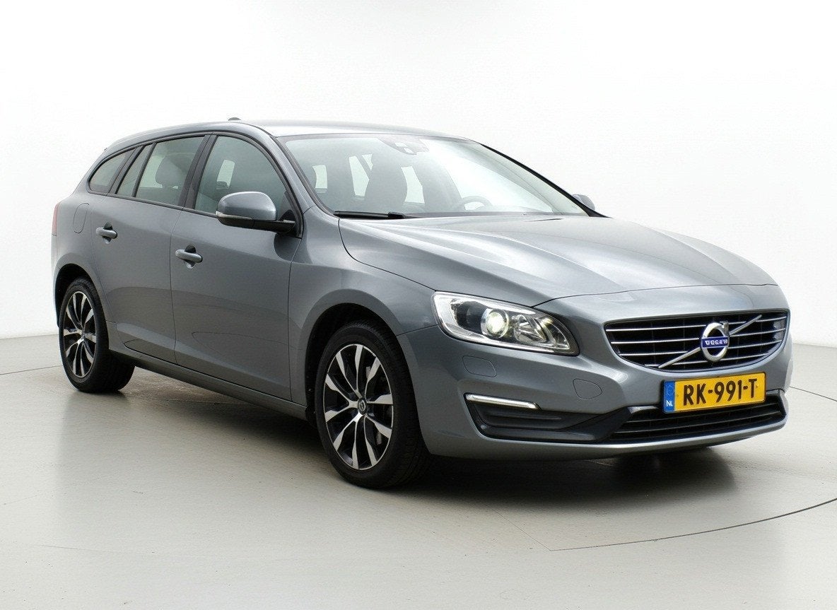 Volvo V60 2.0 D2 Polar+ Dynamic|Xenon|Leder|Navi|Cruise|PDC, Auto's, Voorwielaandrijving, Gebruikt, 4 cilinders, 1969 cc