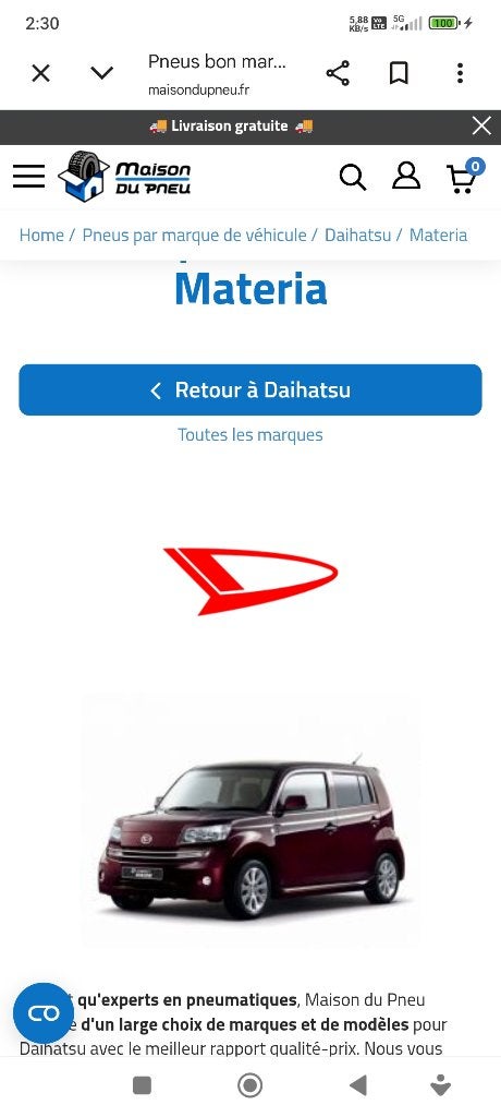 Gezocht Daihatsu  Materia, Ophalen
