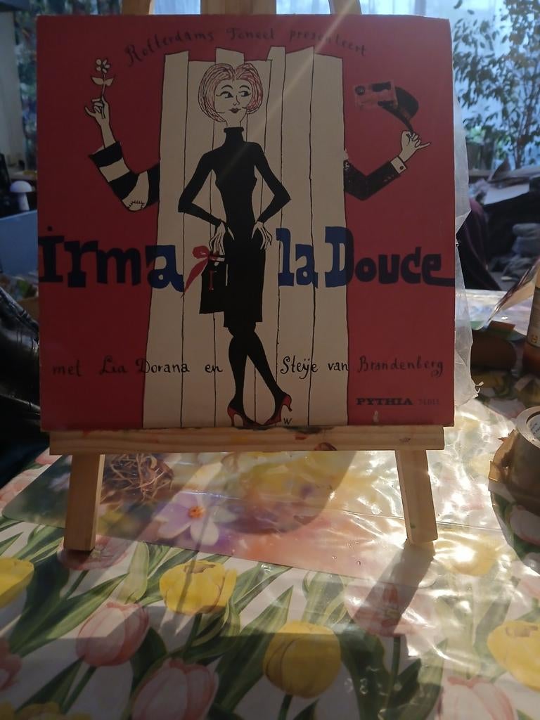 Irma la Douce Rotterdams Toneel (Lia Dorana, Steye van Bra, Gebruikt, Ophalen of Verzenden, Levenslied of Smartlap, 12 inch