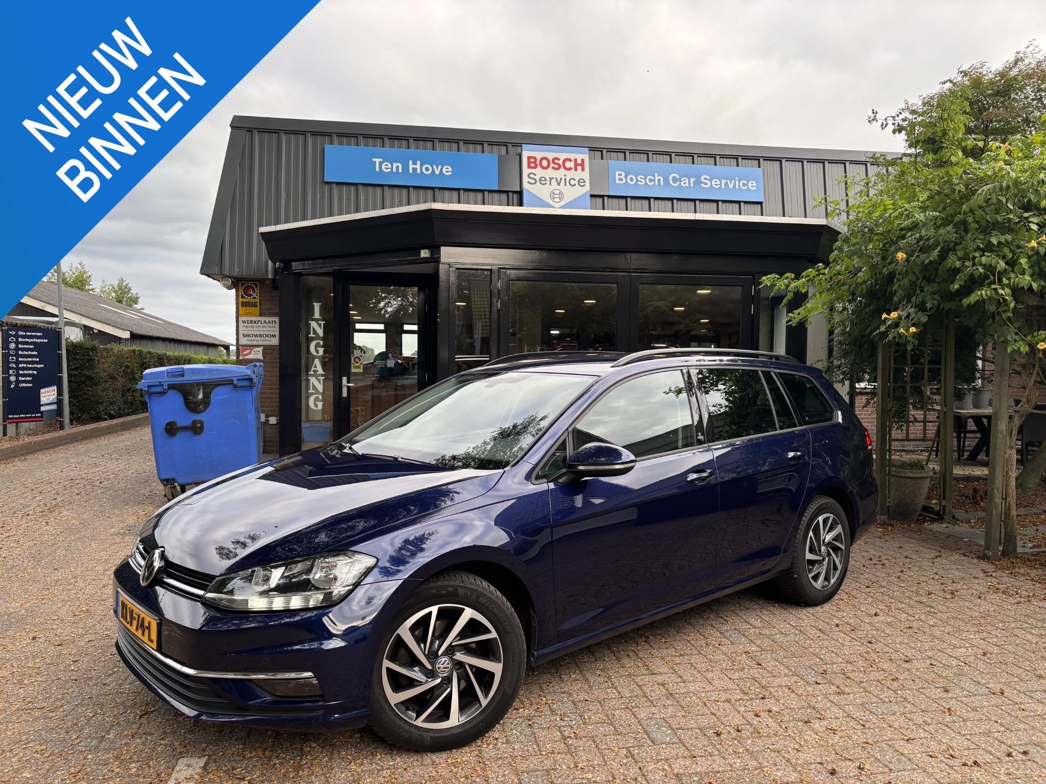 Volkswagen Golf Variant 1.0 TSI Sound|Camera|Acc|App-Connect, Voorwielaandrijving, Gebruikt, Blauw, Handgeschakeld