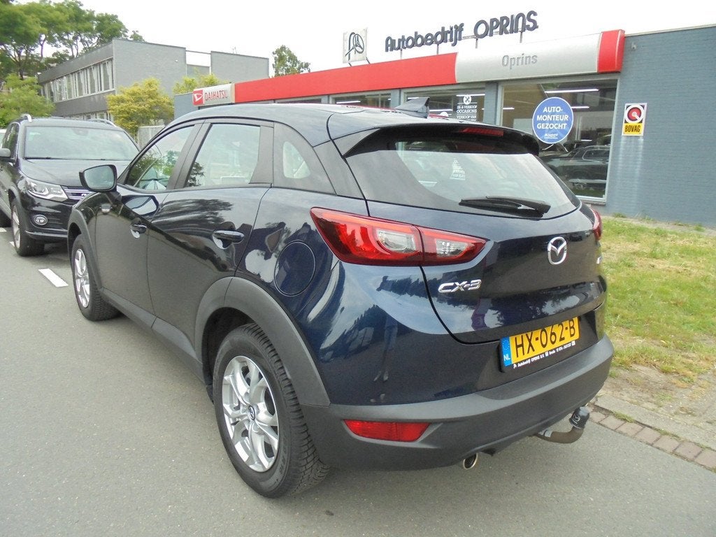 Mazda CX-3 2.0 SkyActiv-G 120 TS, Auto's, Mazda, Stof, Gebruikt, 4 cilinders, Blauw