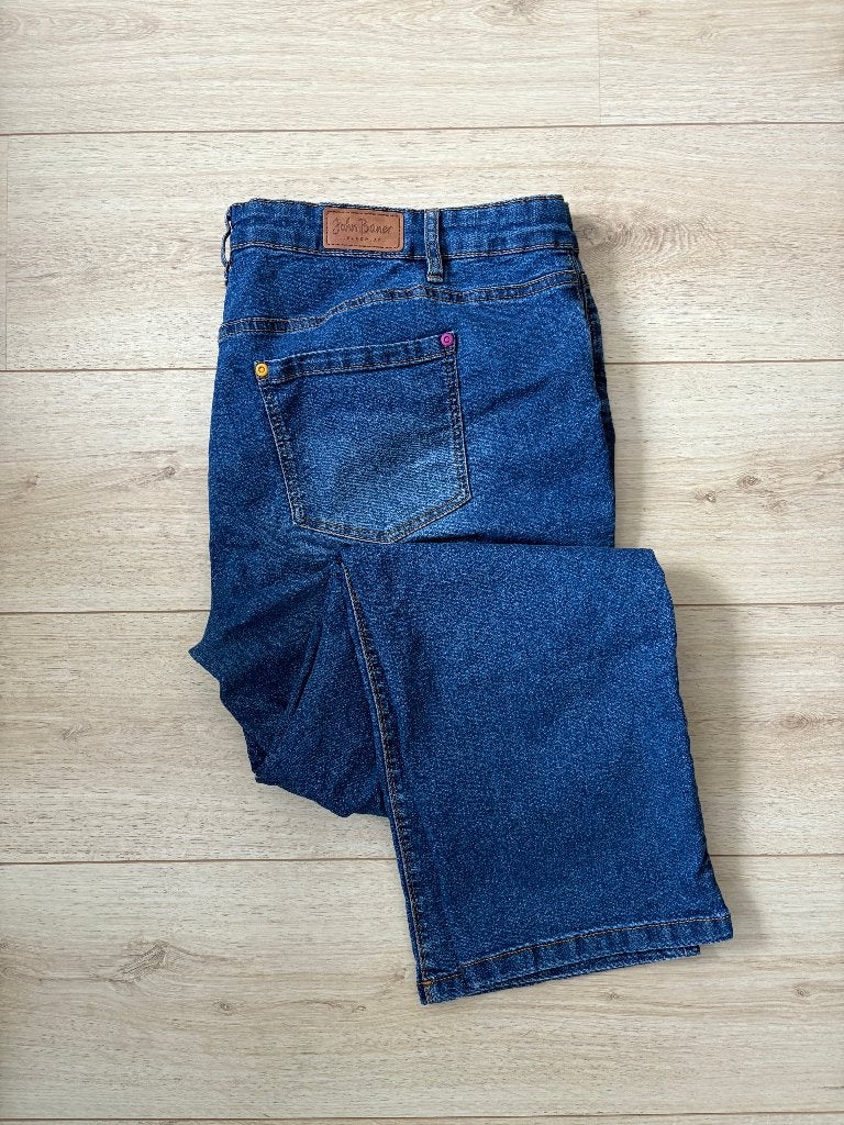 Diverse spijkerbroeken (5-pocket broeken) maat 50, Kleding | Dames, Ophalen of Verzenden, Zo goed als nieuw, Blauw, Broek of Spijkerbroek