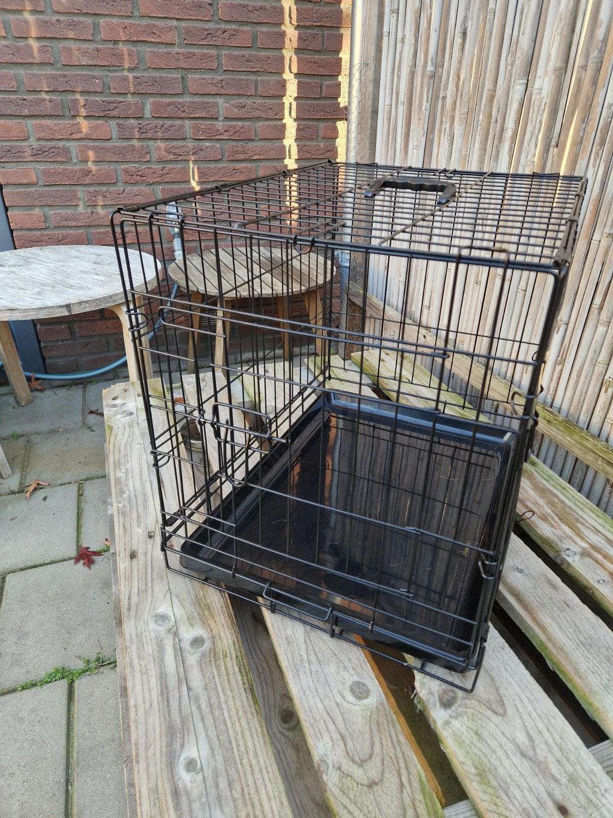 Adori Hond Bench Zwart – Zo goed als nieuw!, Ophalen, Zo goed als nieuw