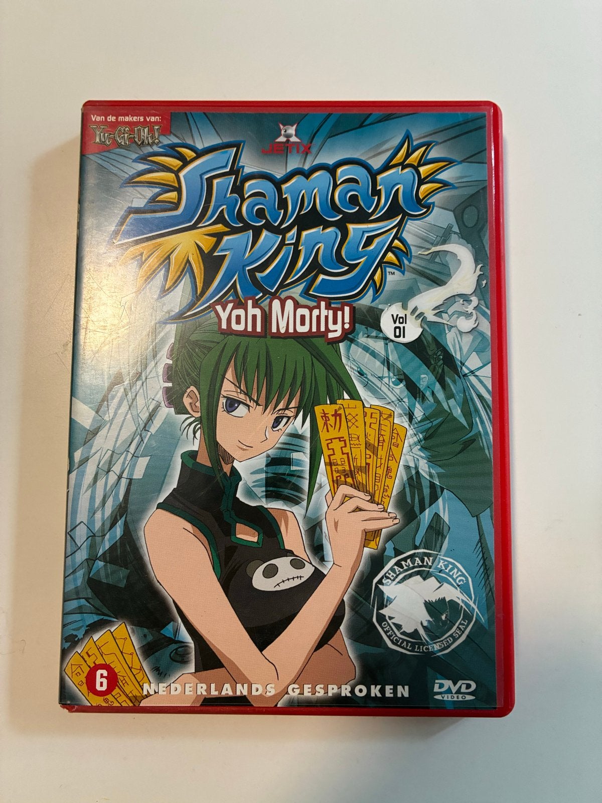 Shaman King - Yoh Morty! Vol 01 (DVD), Cd's en Dvd's, Gebruikt, Serie, Anime (Japans), Vanaf 6 jaar