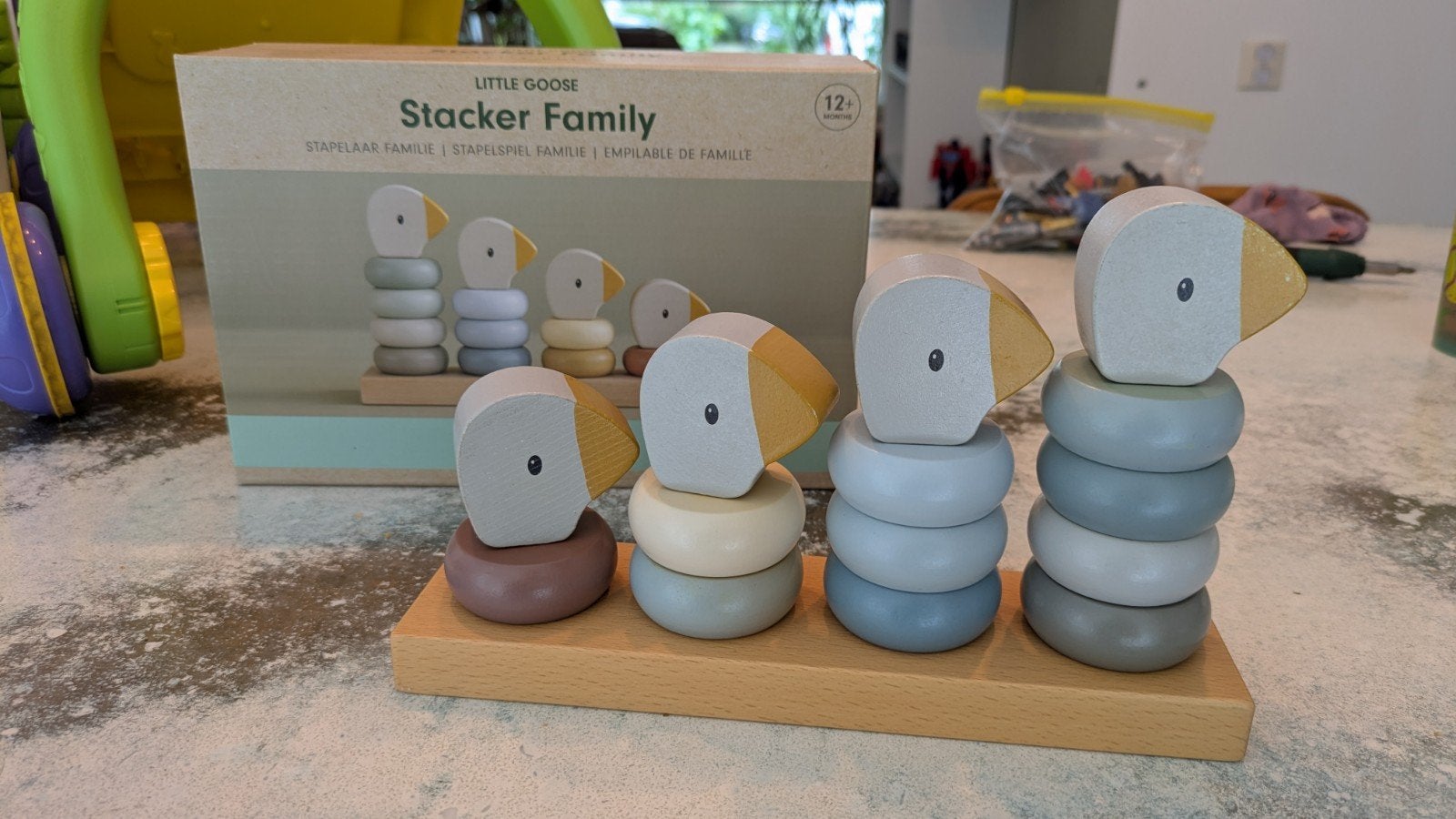 Little Dutch Stacker Family Little Goose stapelspel, Ophalen of Verzenden, Gebruikt, Overige typen