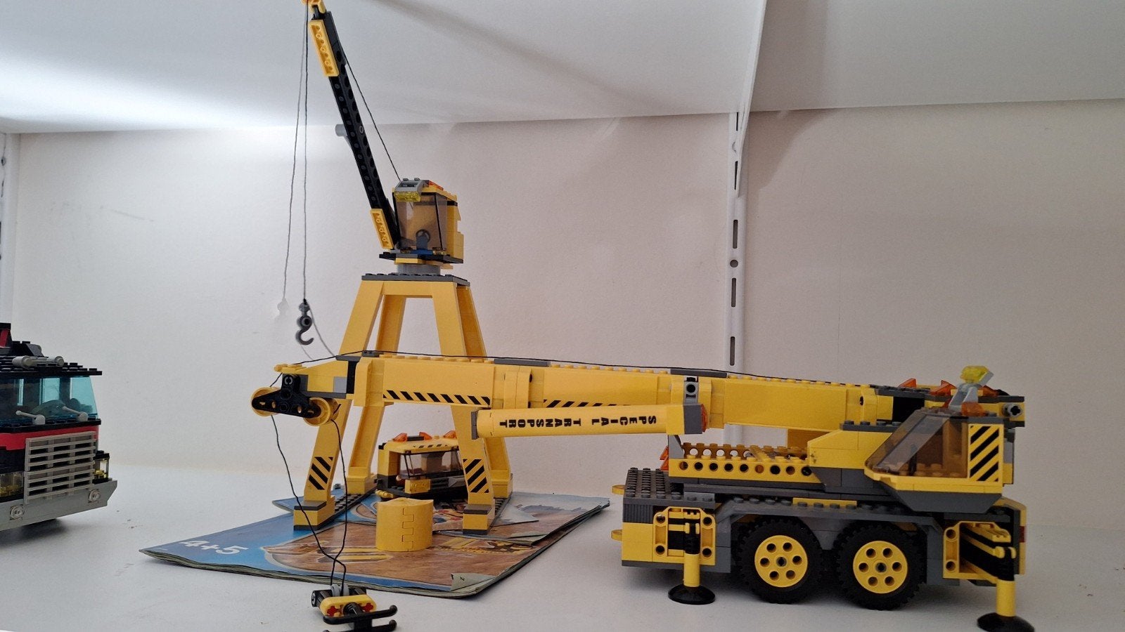 Lego City 7249 Mobiele Kraan met instructieboekjes, Lego, Compleet, Ophalen of Verzenden, Complete set