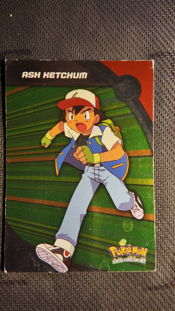 ash ketchum  topps | Pokemon kaart, Ophalen, Losse kaart