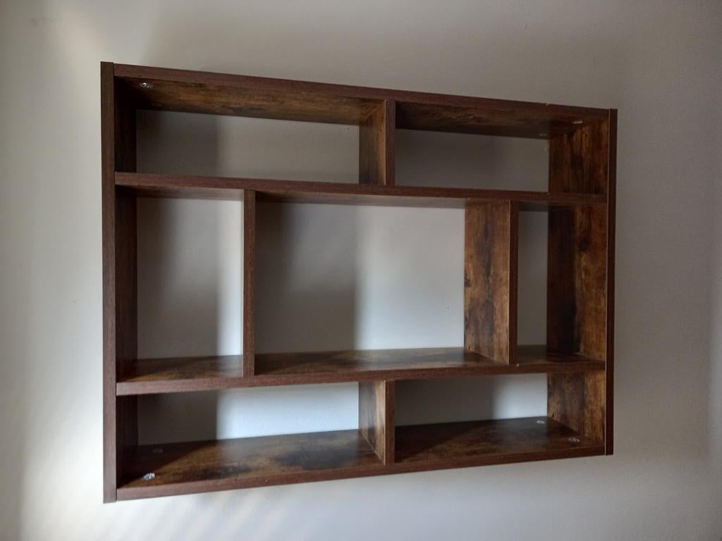 Leuk wandrek vakkenkast, Ophalen, Zo goed als nieuw, Minder dan 150 cm, Minder dan 100 cm