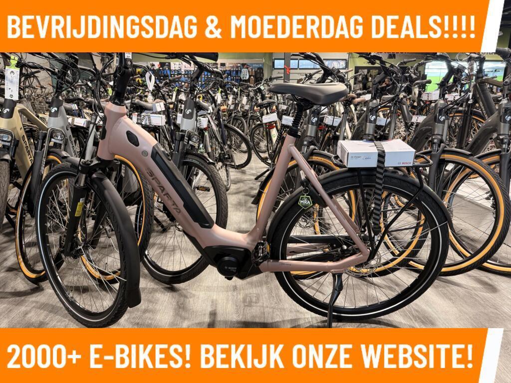 Sparta C-Grid SUPER DEALS Bosch Motor  MAGAZIJN OPRUIMING!!!, Sparta, Nieuw, 59 cm of meer, 50 km per accu of meer