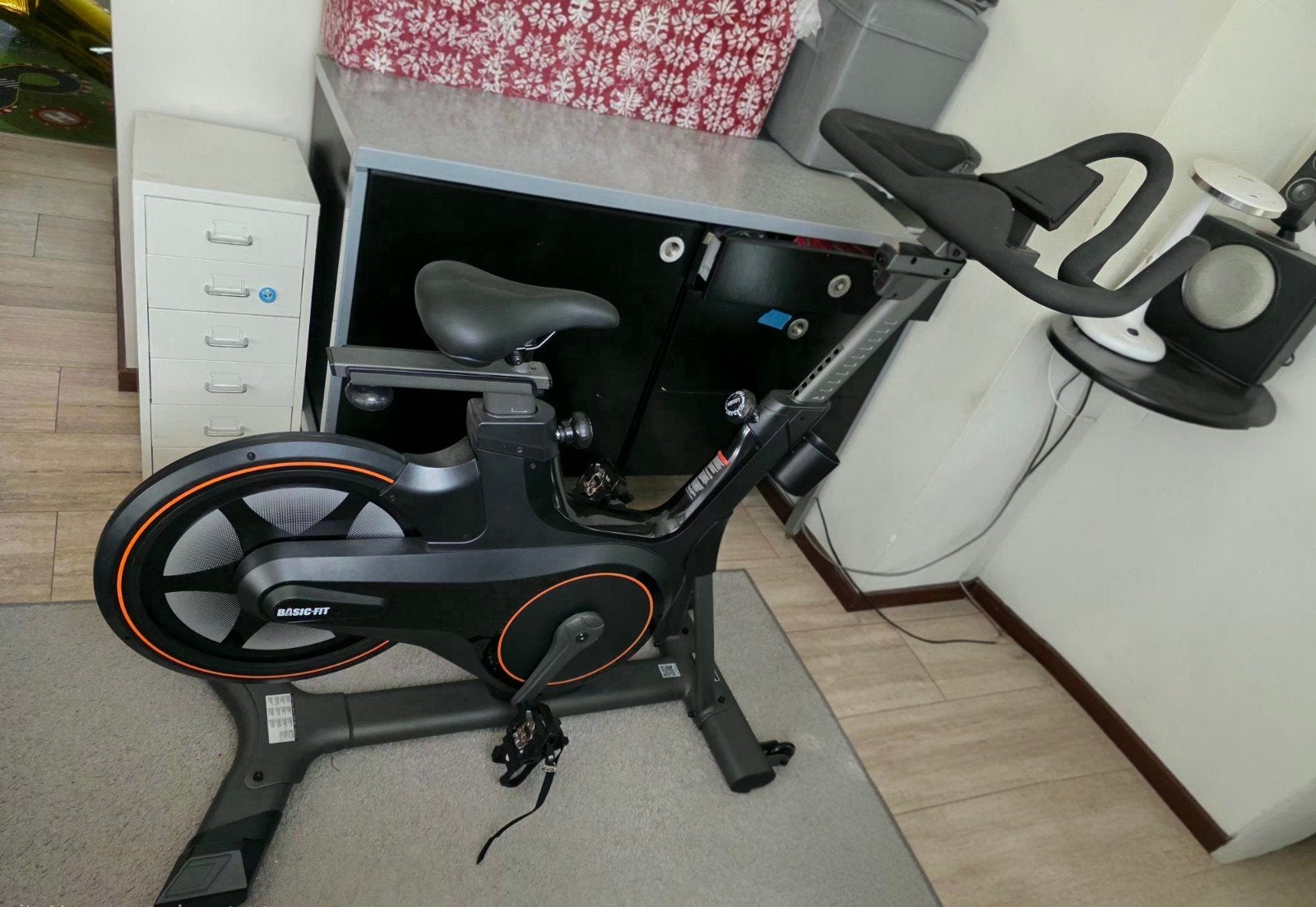 Basic Fit Smart bike, Sport en Fitness, Ophalen, Spinningfiets, Zo goed als nieuw, Metaal
