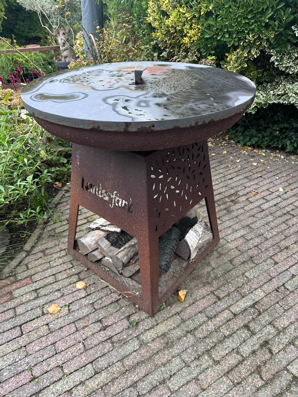Lanterfant BBQ Herman incl grillrooster - Gebruikt, Ophalen, Gebruikt