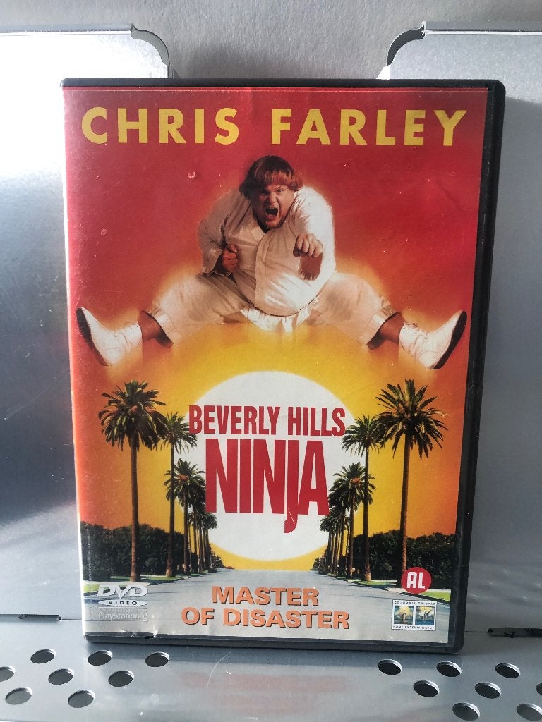 [DVD] beverly hills ninja - nederlands ondertiteld, Alle leeftijden, Ophalen of Verzenden, Zo goed als nieuw, Overige genres