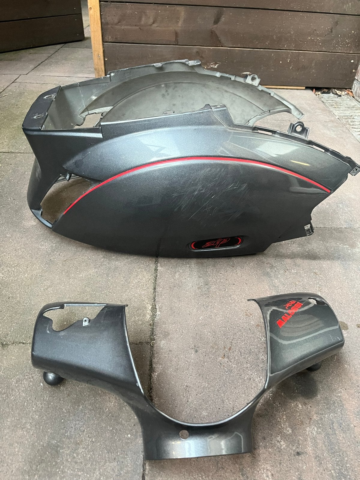 Zip 2000 kappen set met schade, Ophalen of Verzenden, Gebruikt, Kap, Piaggio