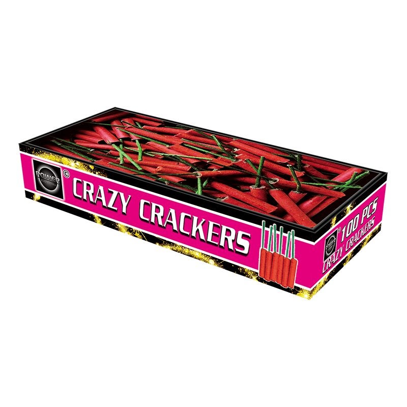 100 stuks Crazy Crackers € 5,95., Ophalen, Nieuw, Feestartikel, Overige