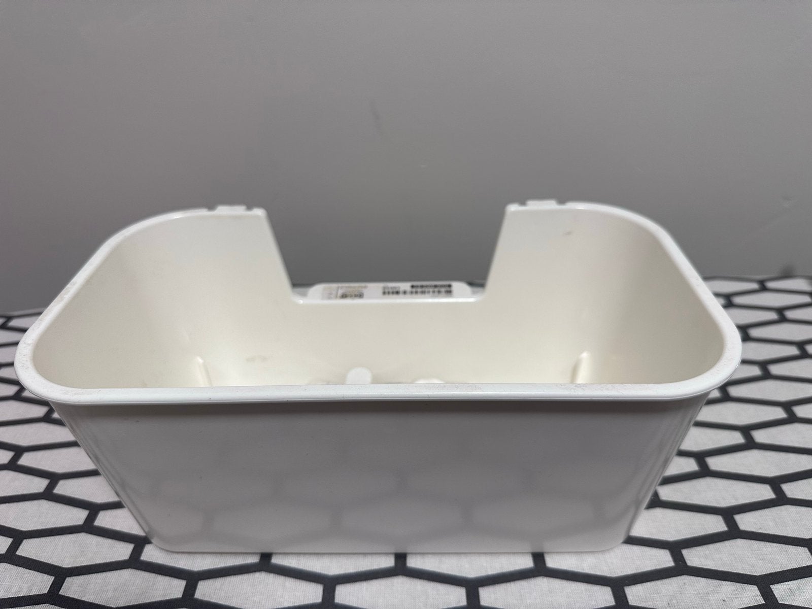 IKEA STUGVIK Opbergmandje met zuignappen - Wit, Ophalen of Verzenden, Nieuw