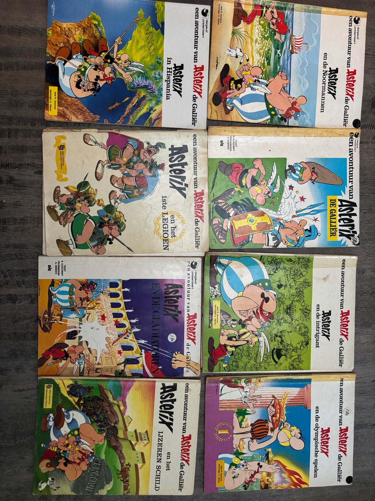 Asterix stripboeken collectie - 8 delen, Boeken, Stripboeken, Meerdere stripboeken, Ophalen of Verzenden, Gelezen