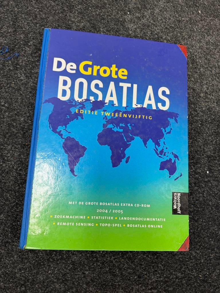 De Grote Bosatlas 52e editie - Wolters Noordhoff, Gelezen, Bosatlas, 2000 tot heden, Ophalen of Verzenden