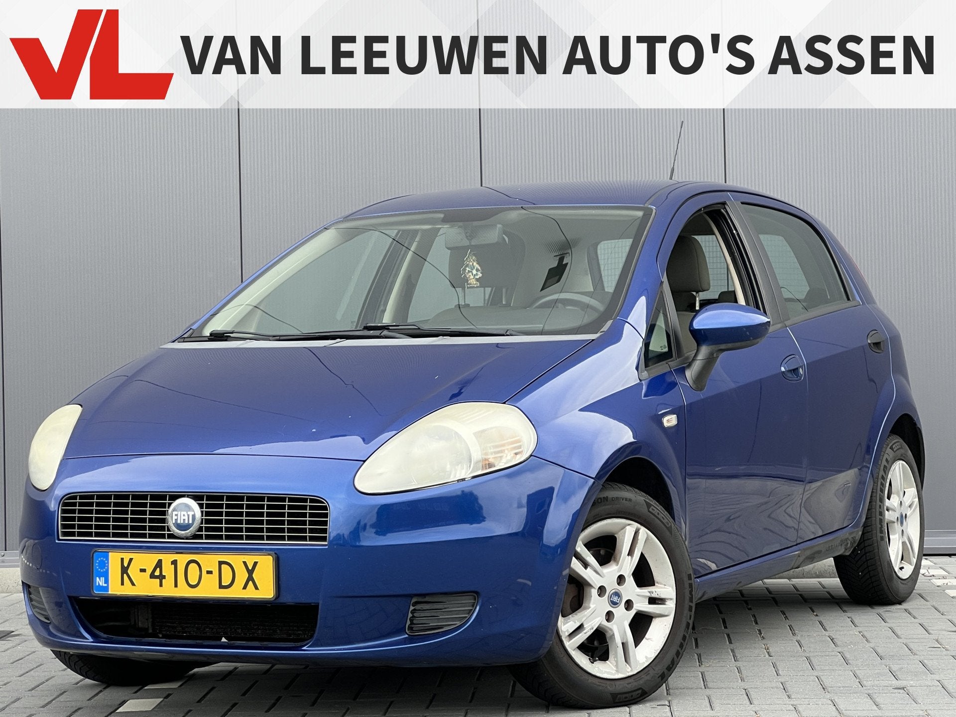 Fiat Grande Punto 1.4 Active | Airco | Achteruitrijcamera, Auto's, Voorwielaandrijving, Stof, Zwart, 4 cilinders