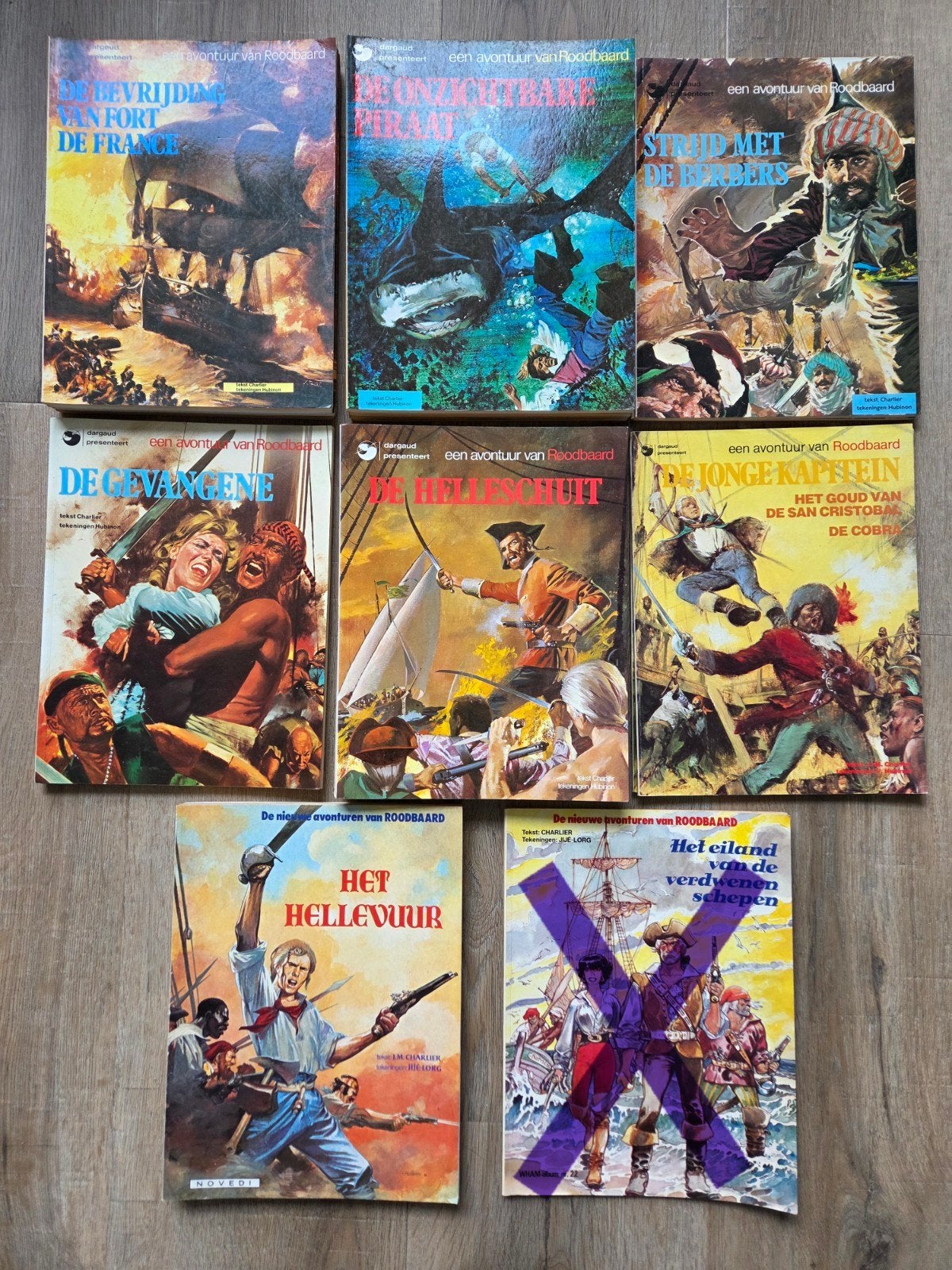 Roodbaard   div titels, Meerdere comics, Ophalen of Verzenden, Gelezen, Europa