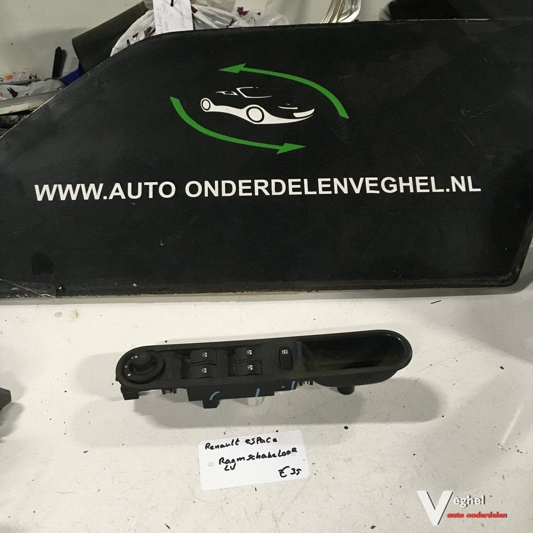 Renault Espace 2.0 16v 2006  Raamschakelaars met spiegelvers