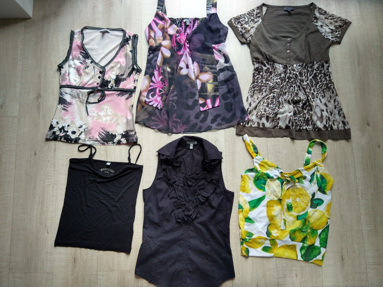 Bandolera tops, 6 stuks! Maat 34/36 z.g.a.n!, Ophalen of Verzenden, Nieuw