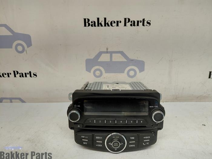 Radio CD Speler van een Chevrolet Aveo, Auto-onderdelen, Elektronica en Kabels, Chevrolet, Gebruikt, 3 maanden garantie, Ophalen of Verzenden