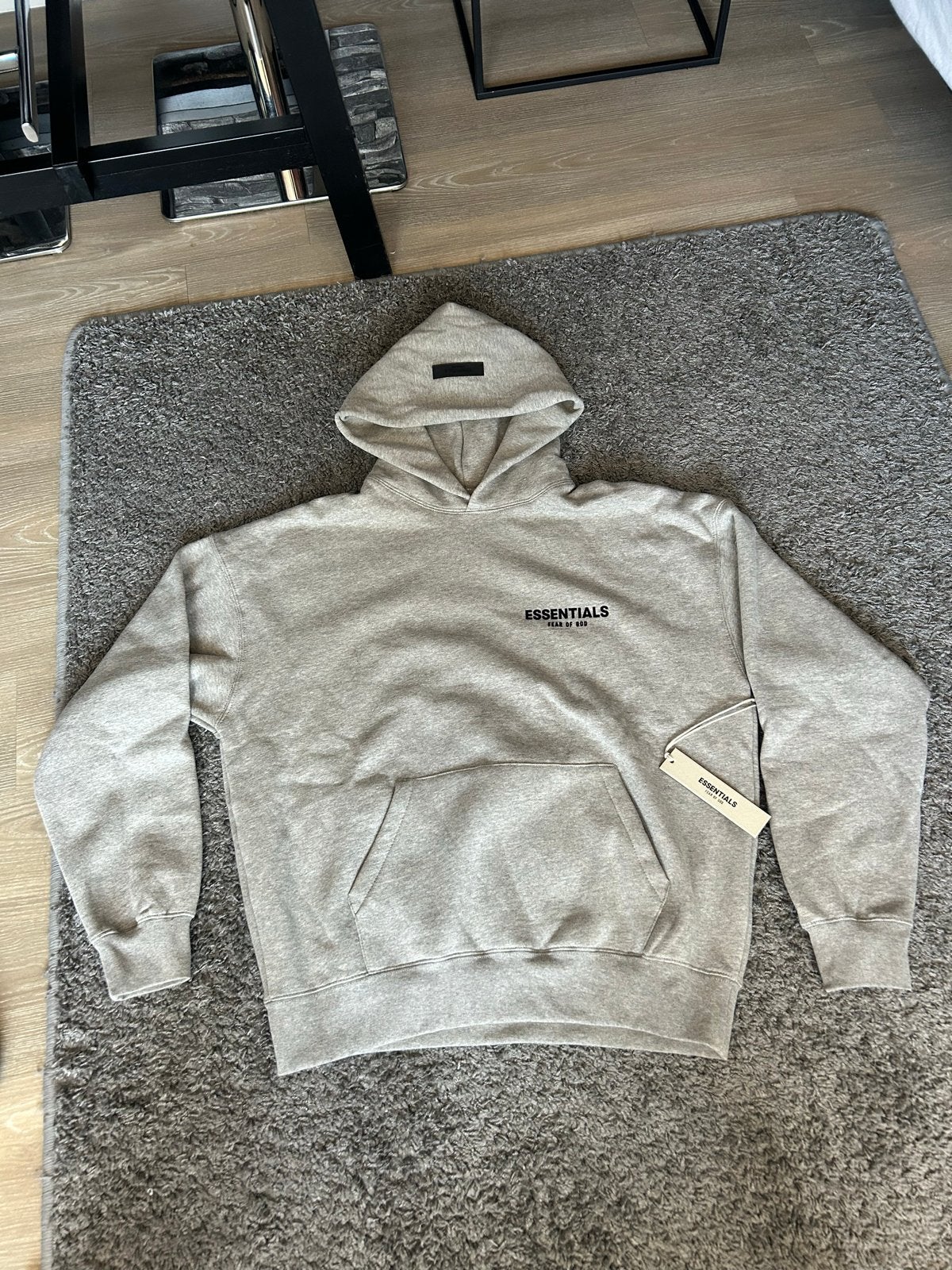 Essentials Fear of God Hoodie Grijs Maat S, Ophalen of Verzenden, Nieuw