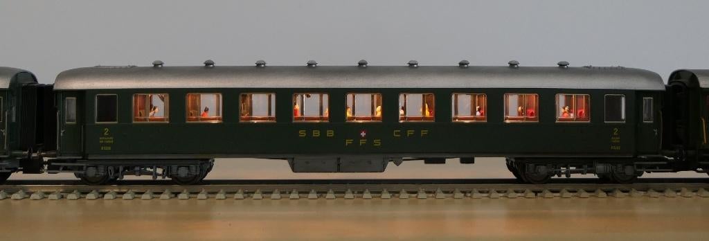 Roco personenwagens, Hobby en Vrije tijd, Gebruikt, Gelijkstroom, Wagon, Ophalen of Verzenden