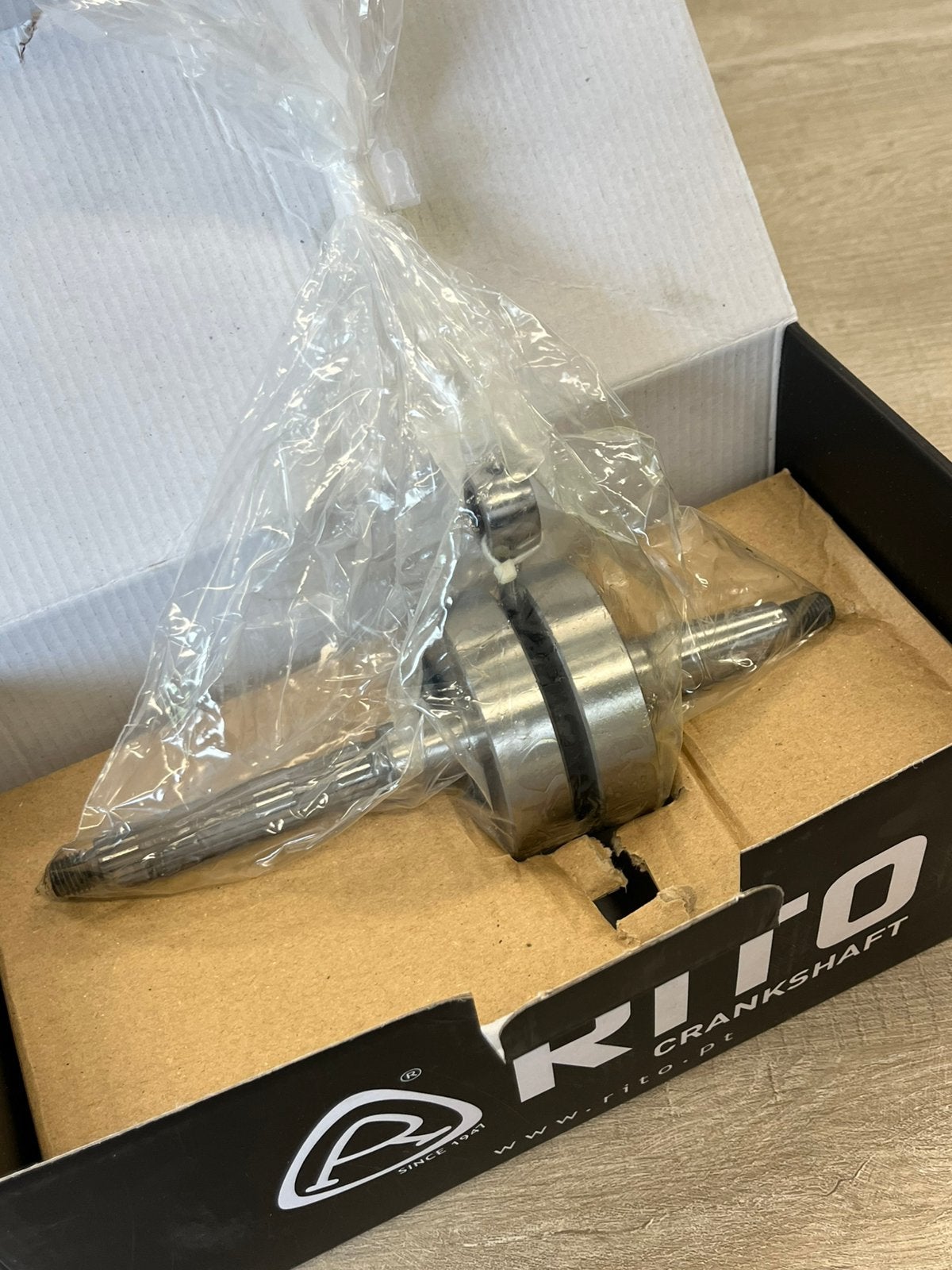 Nieuw in doos, piaggio/gilera rito krukas volle wangen, Fietsen en Brommers, Brommeronderdelen | Algemeen, Ophalen of Verzenden