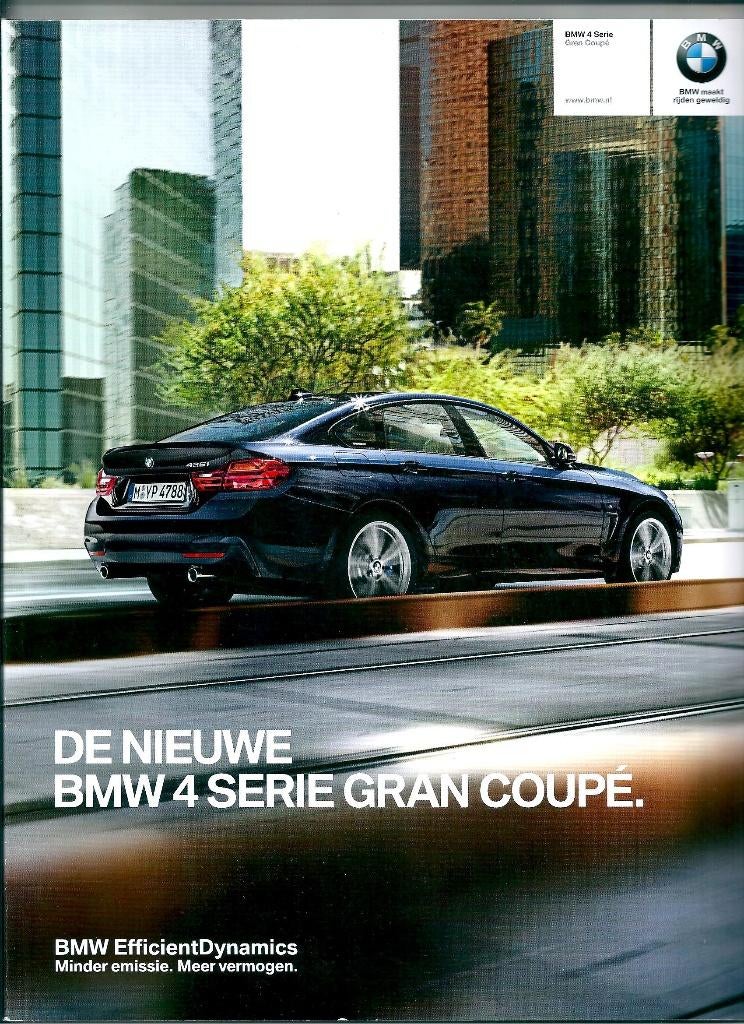 Brochure BMW 6 serie Gran Coupe 2014, Ophalen of Verzenden, Gelezen, BMW