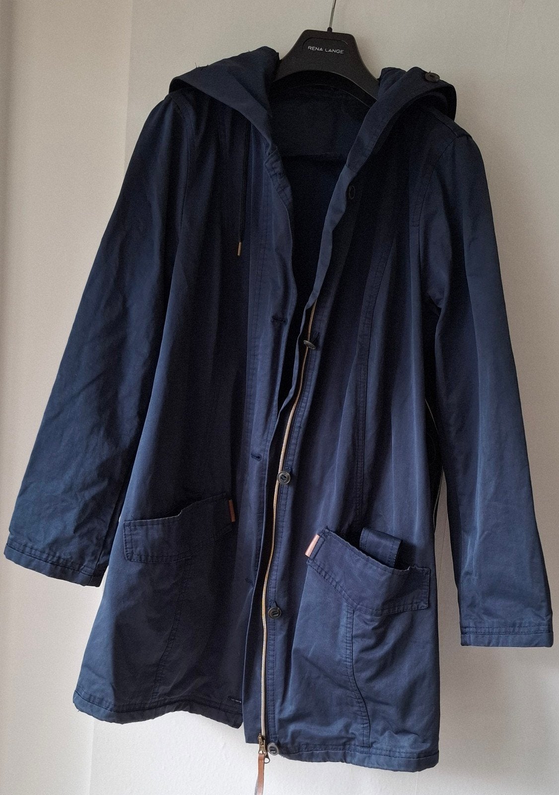 @mooie jas donkerblauw BPC bonprix collection maat 42@, Bpc bonprix collection, Ophalen of Verzenden, Gedragen