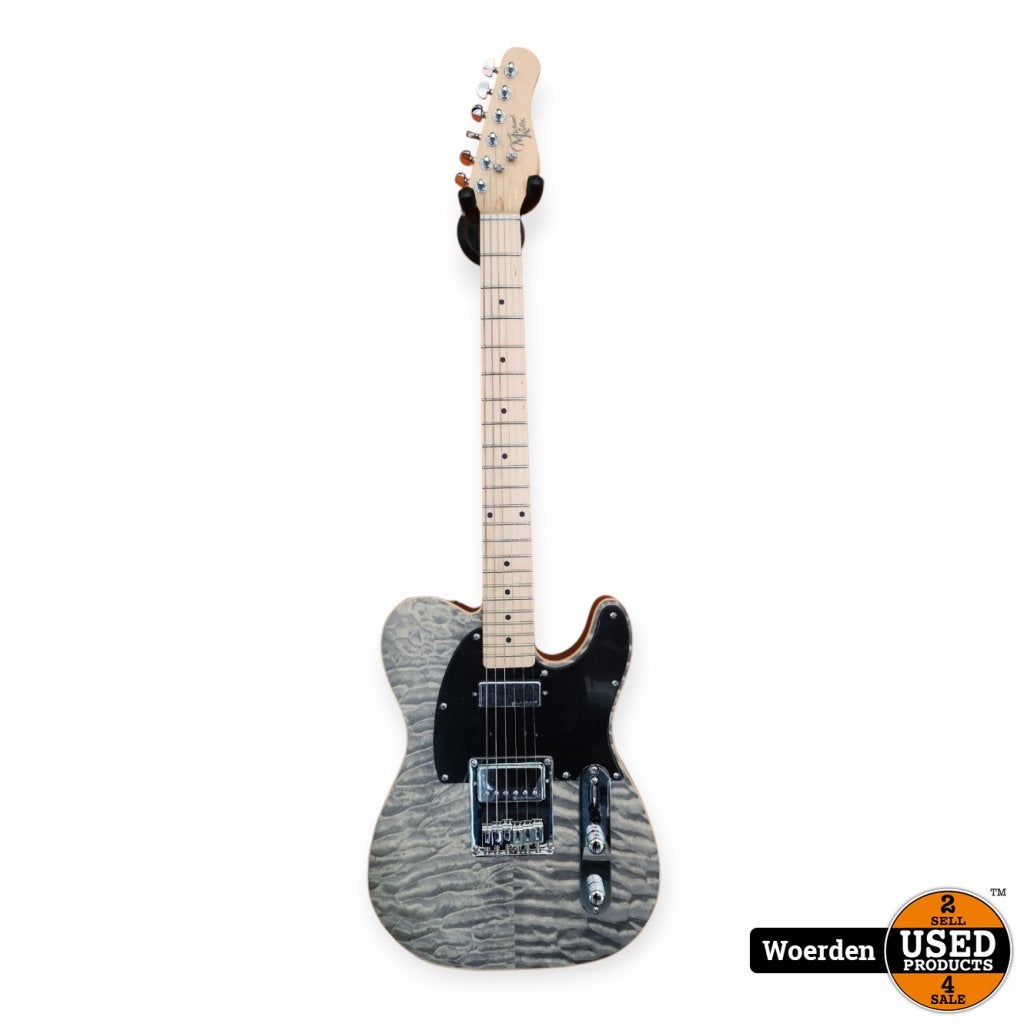 Michael Kelly 1955 Black Wash | Incl. Gitaartas | Nieuwstaat, Flex Ltd., Zo goed als nieuw, https://flex.com/contact-us, Nobelstraat 10, 5807 GA Oostrum LB, Limburg, Nederland